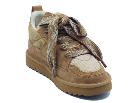 Colors of California Colors of California Sneakers Donna HC.YW261 Tan pelle marrone Tan