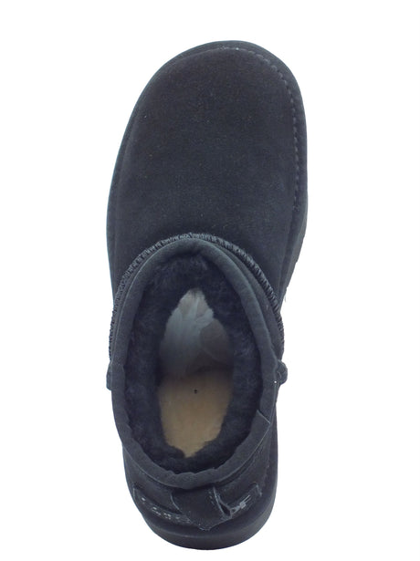 Colors of California Colors of California Mammut Donna HC.SHEARPLA2 Shel pelle nero Shel