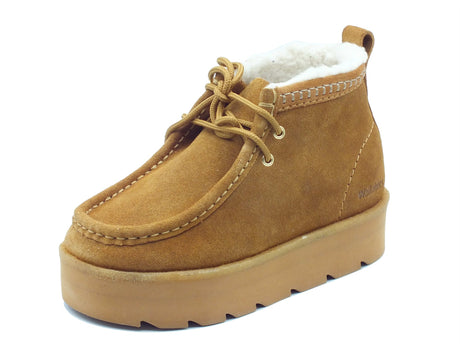 Clarks Clarks Scarpe Donna MeareWalla Mid Brown pelle marrone Brown