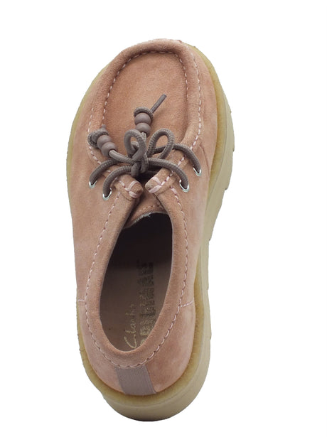 Clarks Clarks Scarpe Donna Meare Walla Dusty Pink pelle rosa Dusty Pink