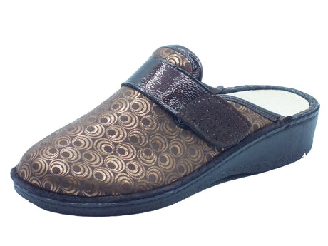 Cinzia Soft Cinzia Soft Pantofole Donna IMY24281A T.Moro pelle marrone Testa di Moro
