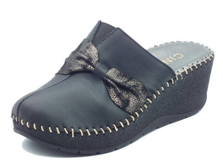 Cinzia Soft Cinzia Soft Sabot Donna IM41002 Nero pelle nero Nero