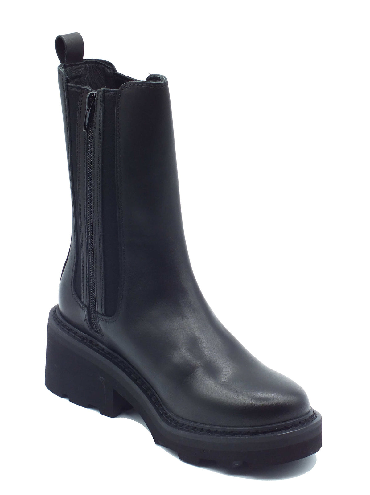 CULT CULT Tronchetti con tacco Donna CLW354500 Grace Black pelle nero Black