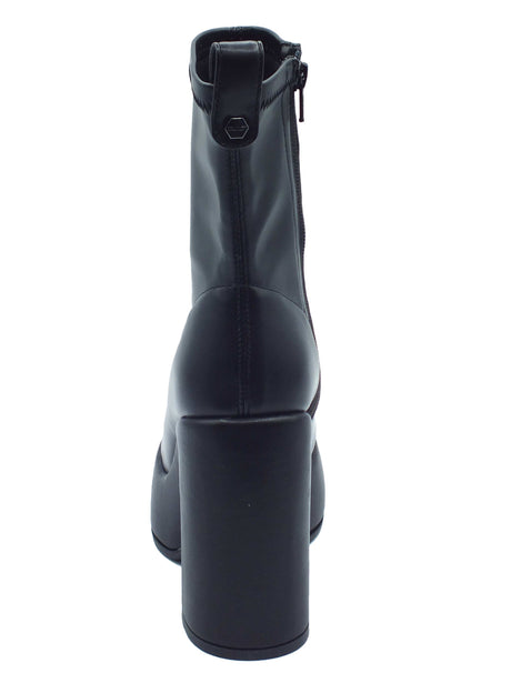 CULT CULT Tronchetti con tacco Donna CLW410303 Bjork Black sintetico nero Black