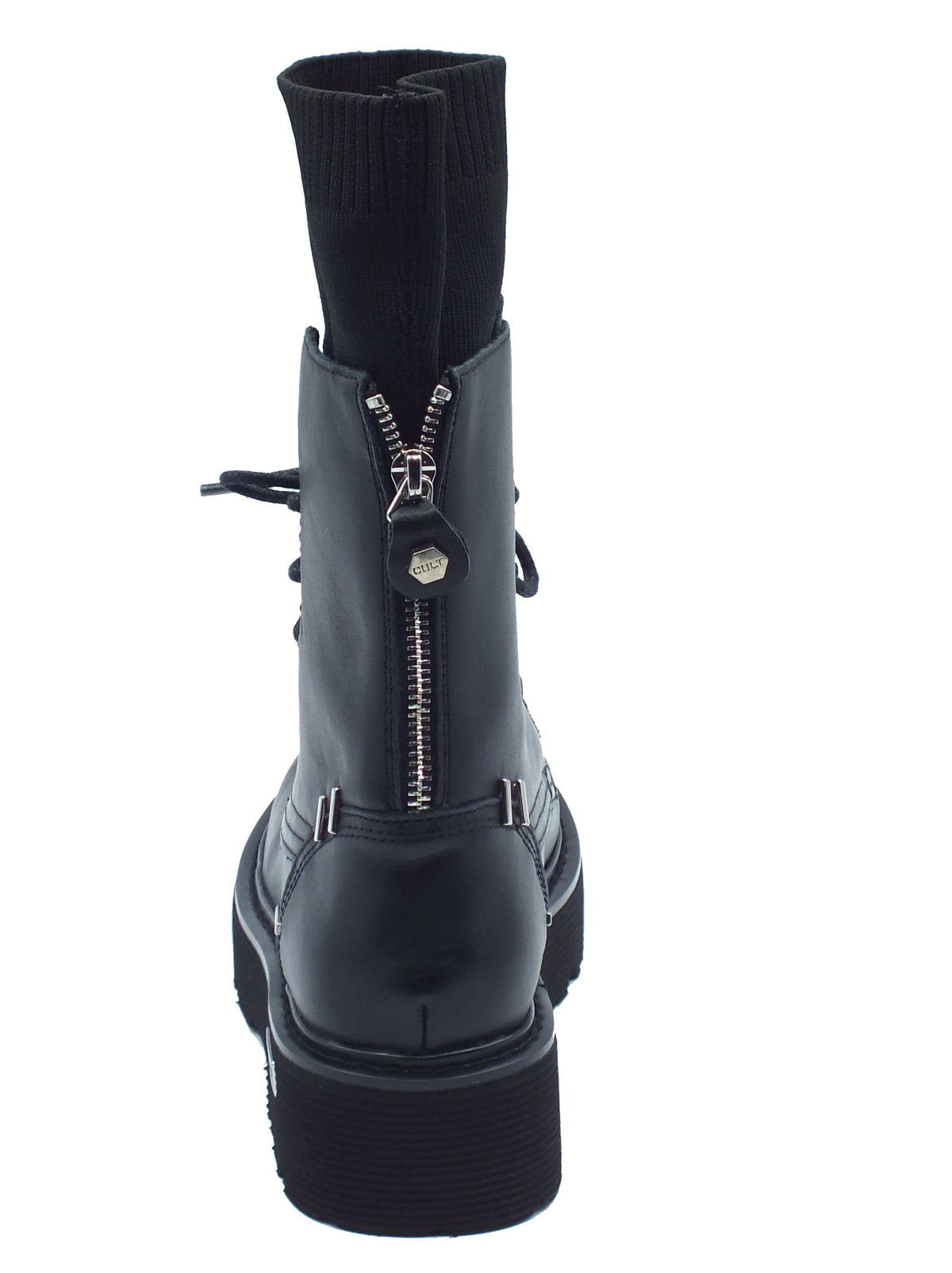 CULT CULT Anfibi Donna CLW482800 Slash Black pelle nero Black