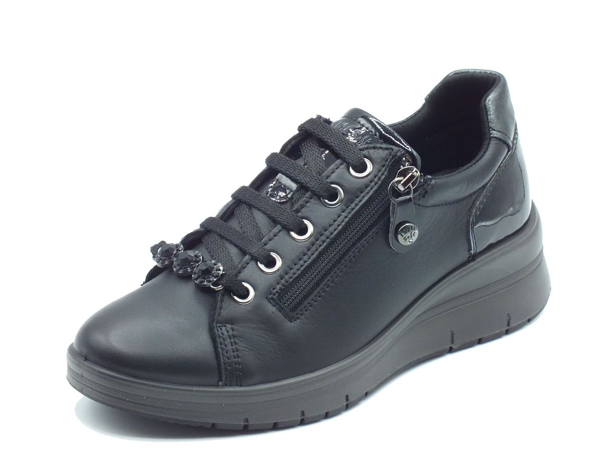 ENVAL Soft ENVAL Soft Sneakers confort Donna 2271000 Nappa Soft Nero pelle nero Nero