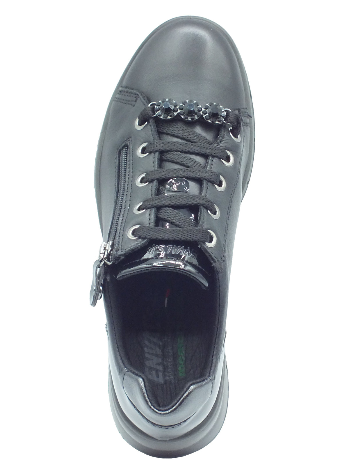 ENVAL Soft ENVAL Soft Sneakers confort Donna 2271000 Nappa Soft Nero pelle nero Nero