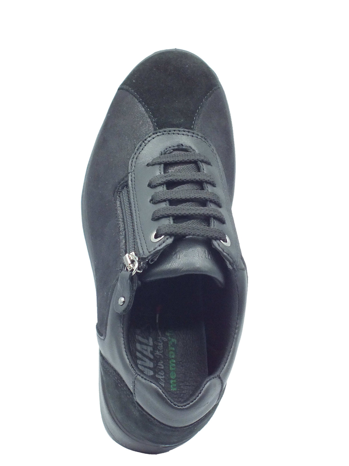 ENVAL Soft ENVAL Soft Sneakers confort Donna 2274300 Tess. Nero pelle nero Nero