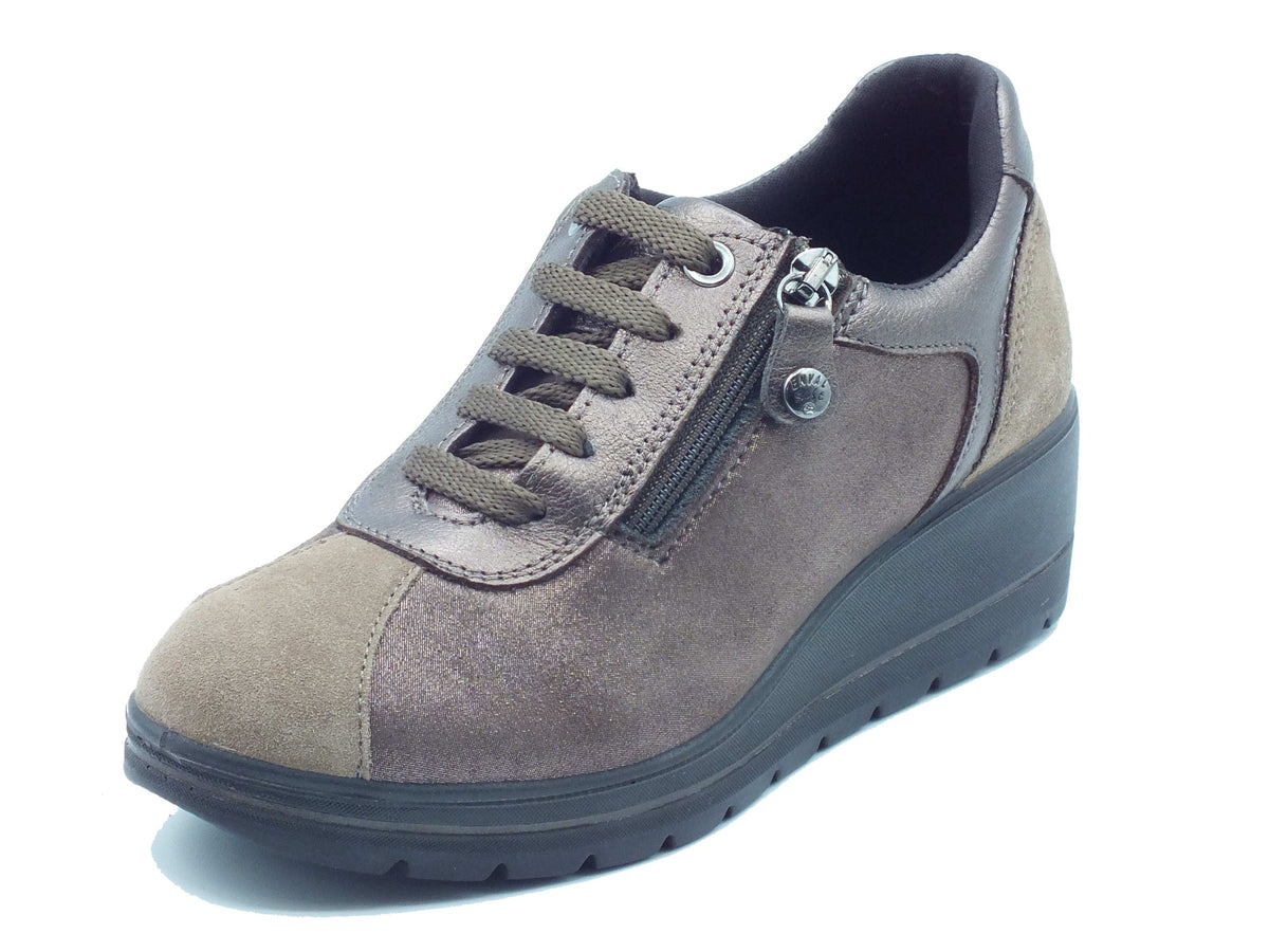 ENVAL Soft ENVAL Soft Sneakers confort Donna 2274344 Tess. Taupe pelle marrone Taupe