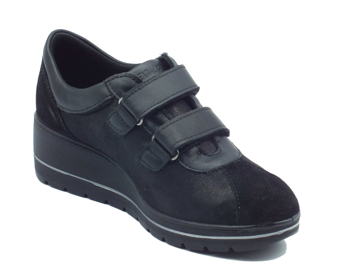 ENVAL Soft ENVAL Soft Sneakers confort Donna 2274400 Tess. Nero pelle nero Nero