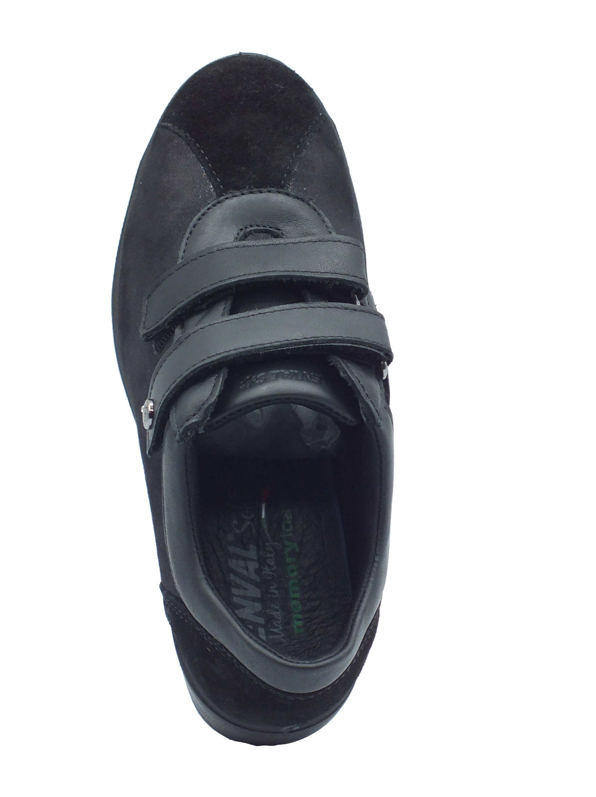 ENVAL Soft ENVAL Soft Sneakers confort Donna 2274400 Tess. Nero pelle nero Nero