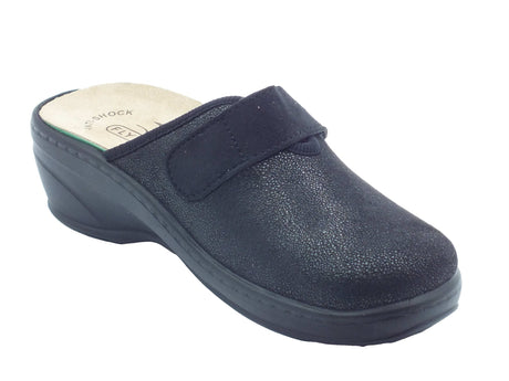 Fly Flot Fly Flot Pantofole Donna 35 W34 DY Nero sintetico nero Nero