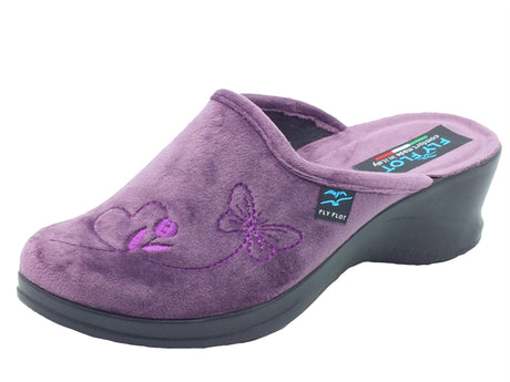 Fly Flot Fly Flot Pantofole Donna 96 532 PP Lilla sintetico viola Lilla