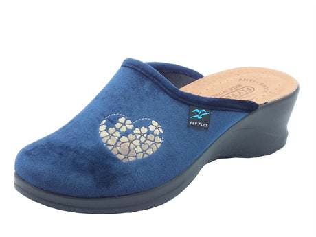 Fly Flot Fly Flot Pantofole Donna 96 558 PE Blu sintetico blu Blu