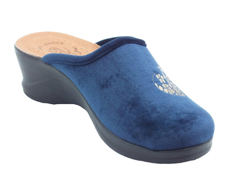Fly Flot Fly Flot Pantofole Donna 96 558 PE Blu sintetico blu Blu