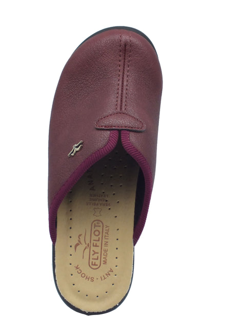 Fly Flot Fly Flot Pantofole Donna L8 870 2E Prugna pelle viola Prugna