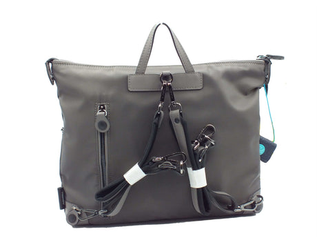 Gabs Gabs Borse Donna G012490T2 G12 Work Mate Vitello Black Lava TG M pelle grigio Grigio