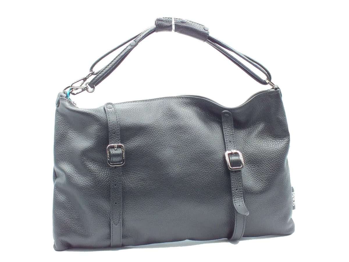 Gabs Gabs Borse Donna G012100T3 Beyonce Bull Black Nero TG L pelle nero Nero