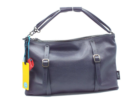 Gabs Gabs Borse Donna G012100T3 Beyonce Bull Black Dark Purple TG L pelle viola Dark Purple
