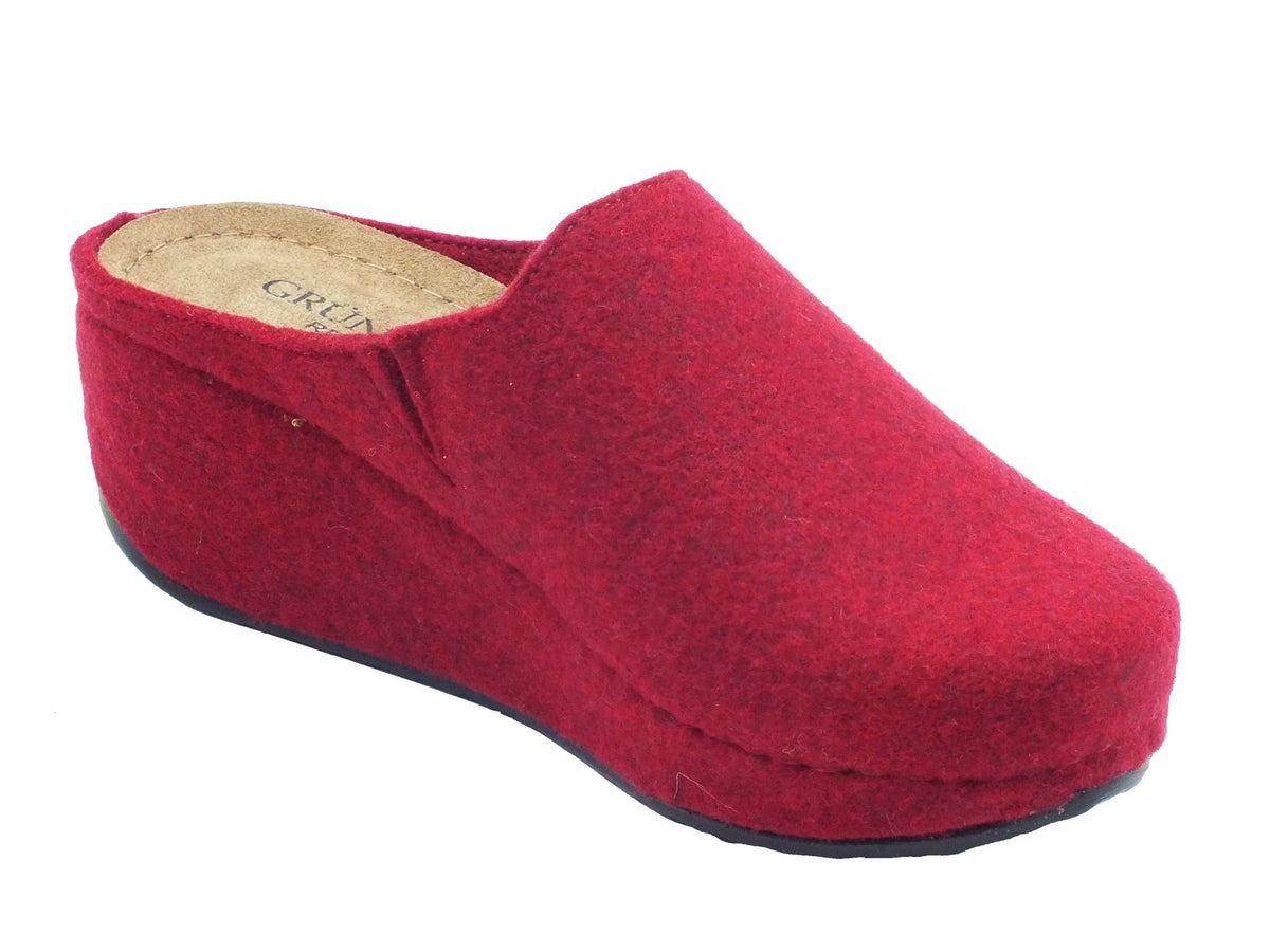 Grunland Grunland Pantofole Donna RAPY CI1541 Bordò sintetico rosso Bordò