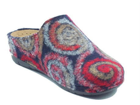 Grunland Grunland Pantofole Donna PRAU CI2963 Blu Multi sintetico blu Blu Multi