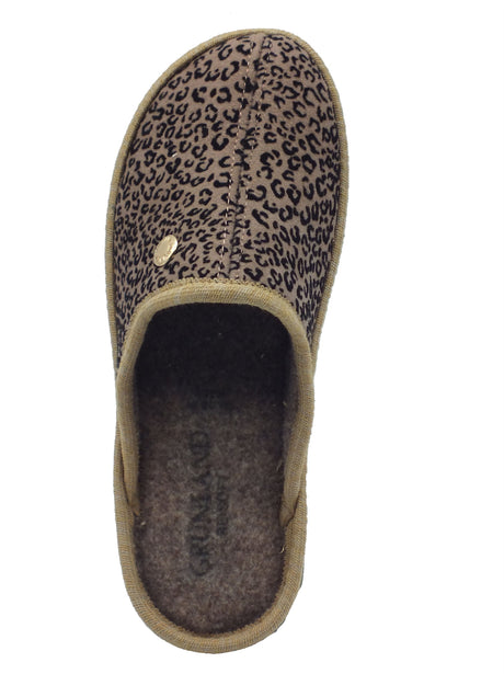 Grunland Grunland Pantofole Donna ALME CI3397 Taupe sintetico marrone Testa di Moro