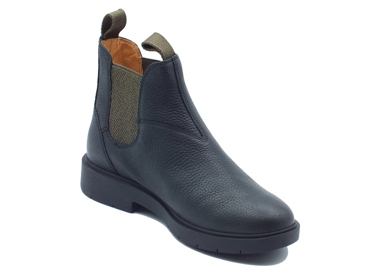 Geox Geox Scarponcini Donna D66DKH Spherica Ec1 Black Military pelle nero Black Military