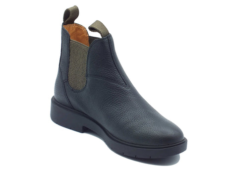 Geox Geox Scarponcini Donna D66DKH Spherica Ec1 Black Military pelle nero Black Military