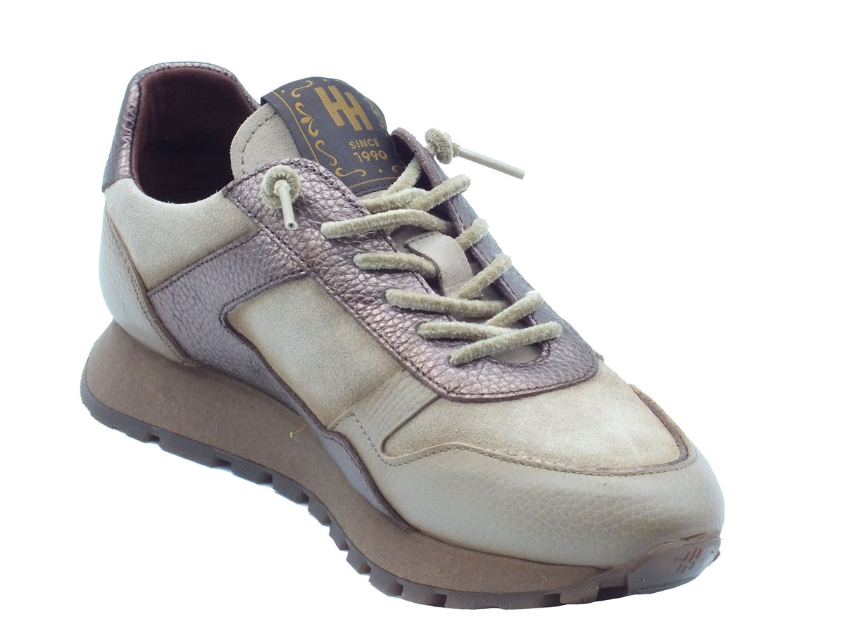 Hispanitas Hispanitas Sneakers Donna HI265095 Bolero Castoro pelle marrone Castoro