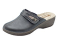InBlu InBlu Pantofole Donna CK00005 Canna Fucile pelle grigio Canna di Fucile