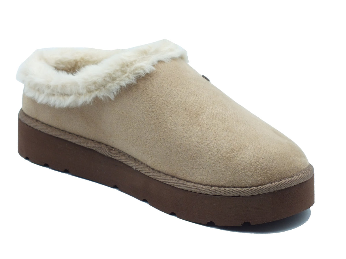 InBlu InBlu Pantofole Donna DR00004 Naturale sintetico beige Naturale