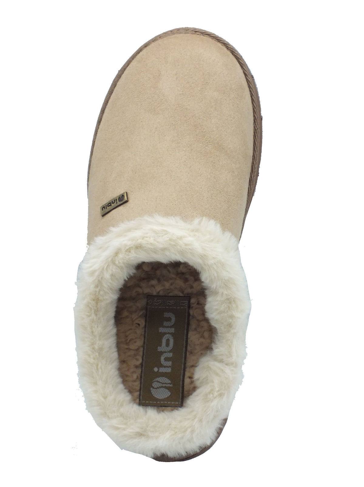 InBlu InBlu Pantofole Donna DR00004 Naturale sintetico beige Naturale