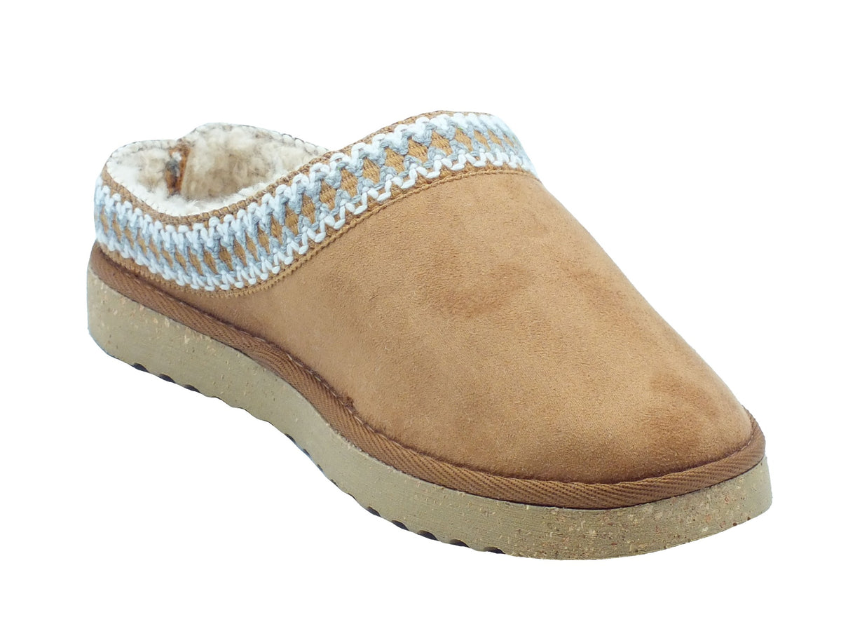 InBlu InBlu Pantofole Donna EY00030 Camel sintetico marrone Camel