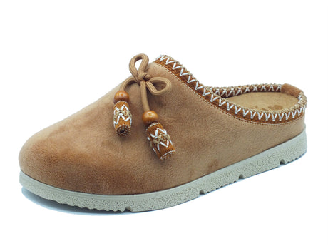 InBlu InBlu Pantofole Donna NS00011 Camel sintetico marrone Camel