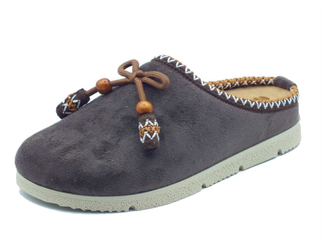 InBlu InBlu Pantofole Donna NS00011 Testa Di Moro sintetico marrone Testa Di Moro