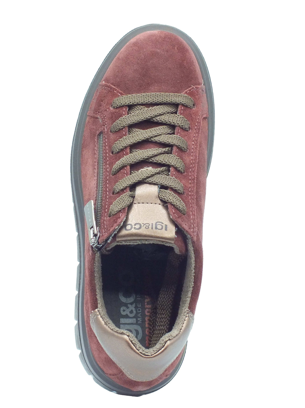 Igi&Co Igi&Co Sneakers Donna 2148911 Scam Super Bordò Scuro pelle rosso Bordò scuro