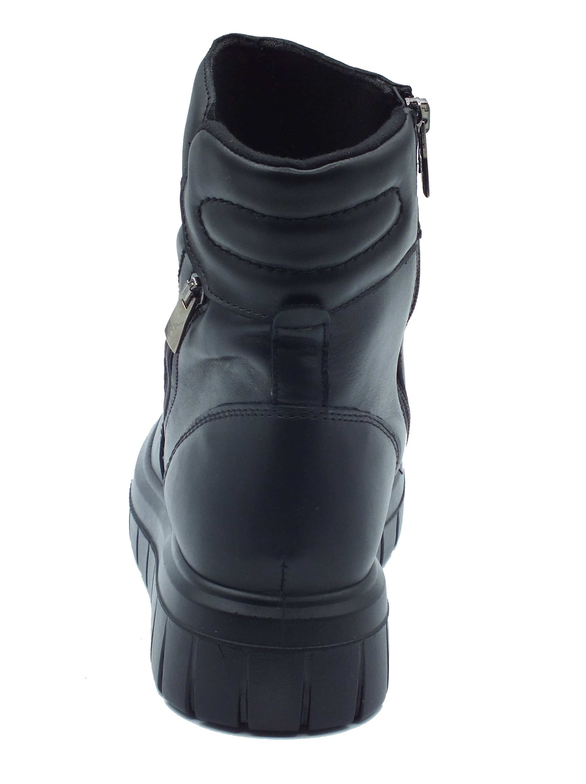 Igi&Co Igi&Co Tronchetti con zeppa Donna 2149200 Nappa Soft Nero pelle nero Nero