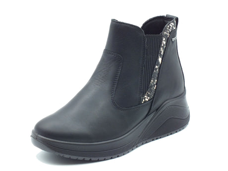 Igi&Co Igi&Co Tronchetti con zeppa Donna 2151000 Nappa Soft Nero pelle nero Nero