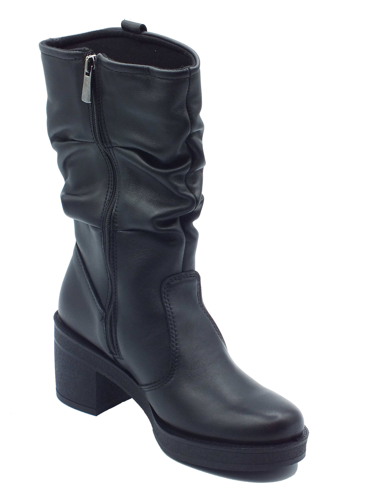 Igi&Co Igi&Co Tronchetti con tacco Donna 2158600 Nappa Soft Nero pelle nero Nero