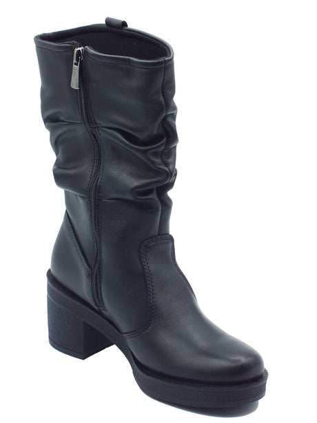 Igi&Co Igi&Co Tronchetti con tacco Donna 2158600 Nappa Soft Nero pelle nero Nero