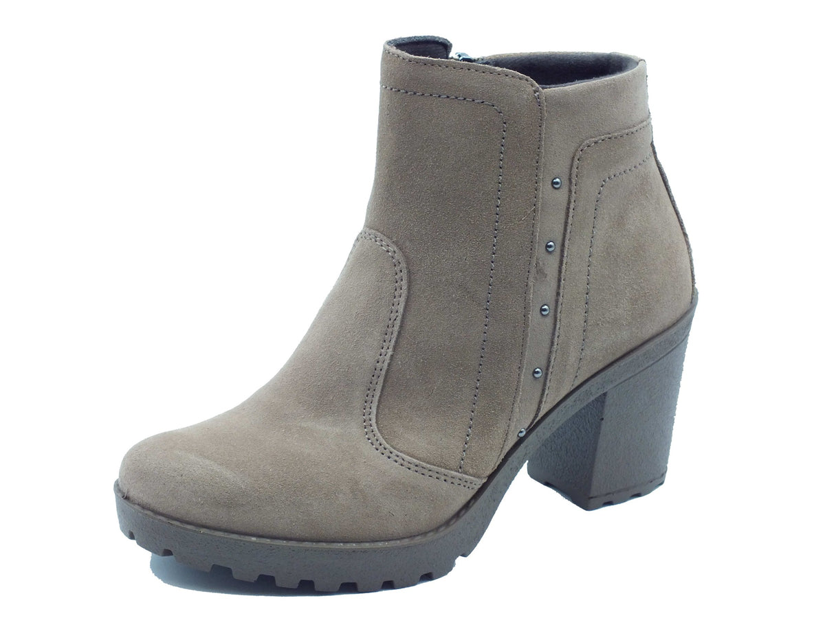 Igi&Co Igi&Co Tronchetti con tacco Donna 2159922 Scam. Super Fango pelle marrone Fango