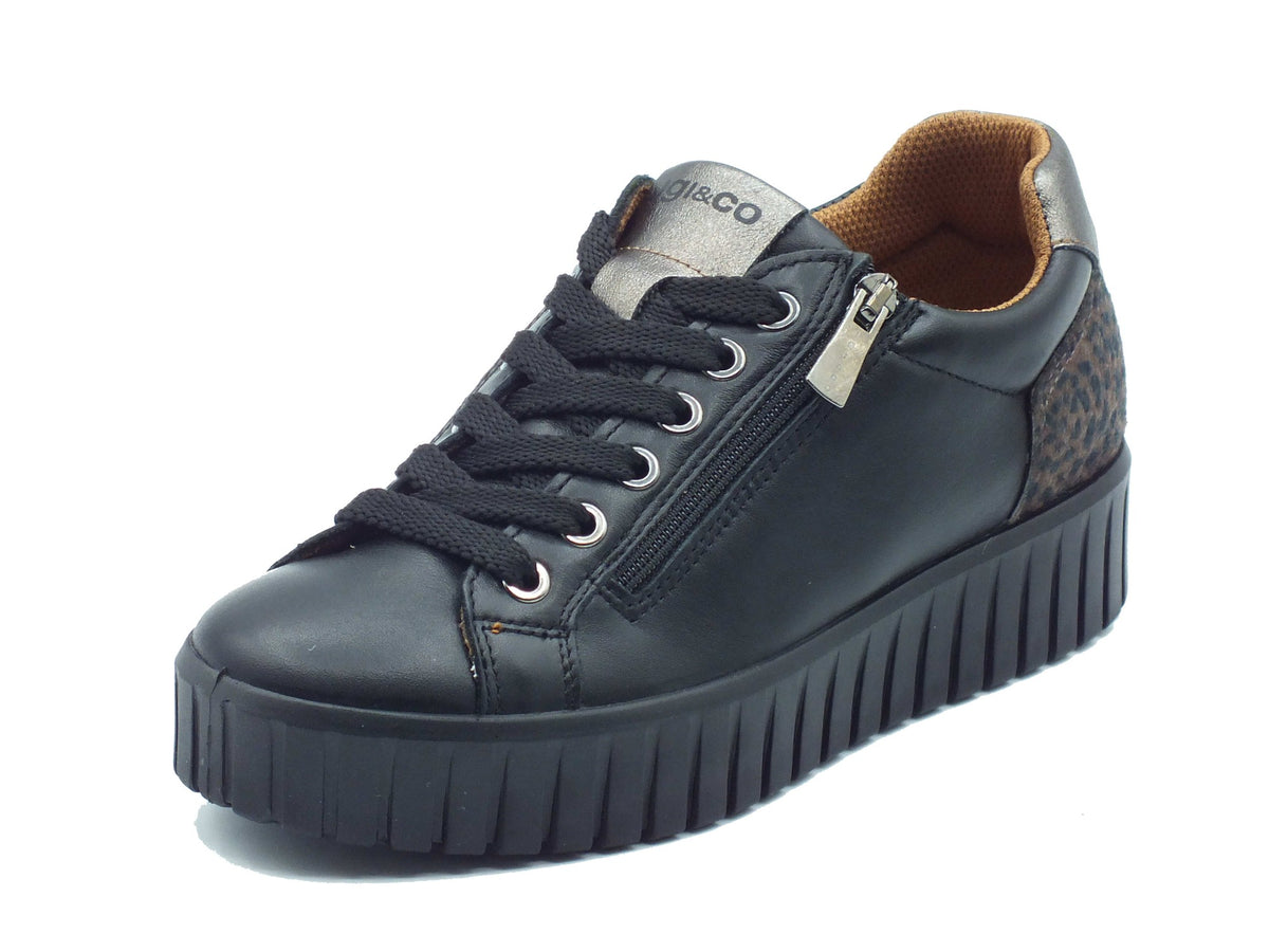 Igi&Co Igi&Co Sneakers Donna 2168600 Nappa Soft Nero pelle nero Nero