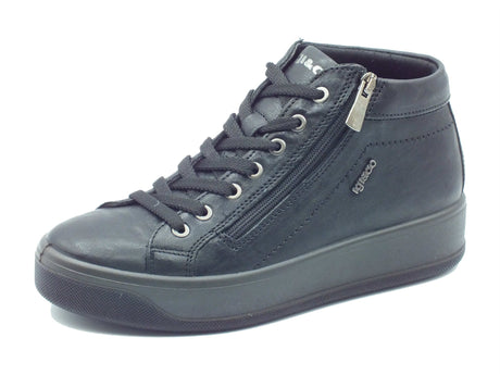 Igi&Co Igi&Co Sneakers Donna 2169700 Capra Met Nero pelle nero Nero