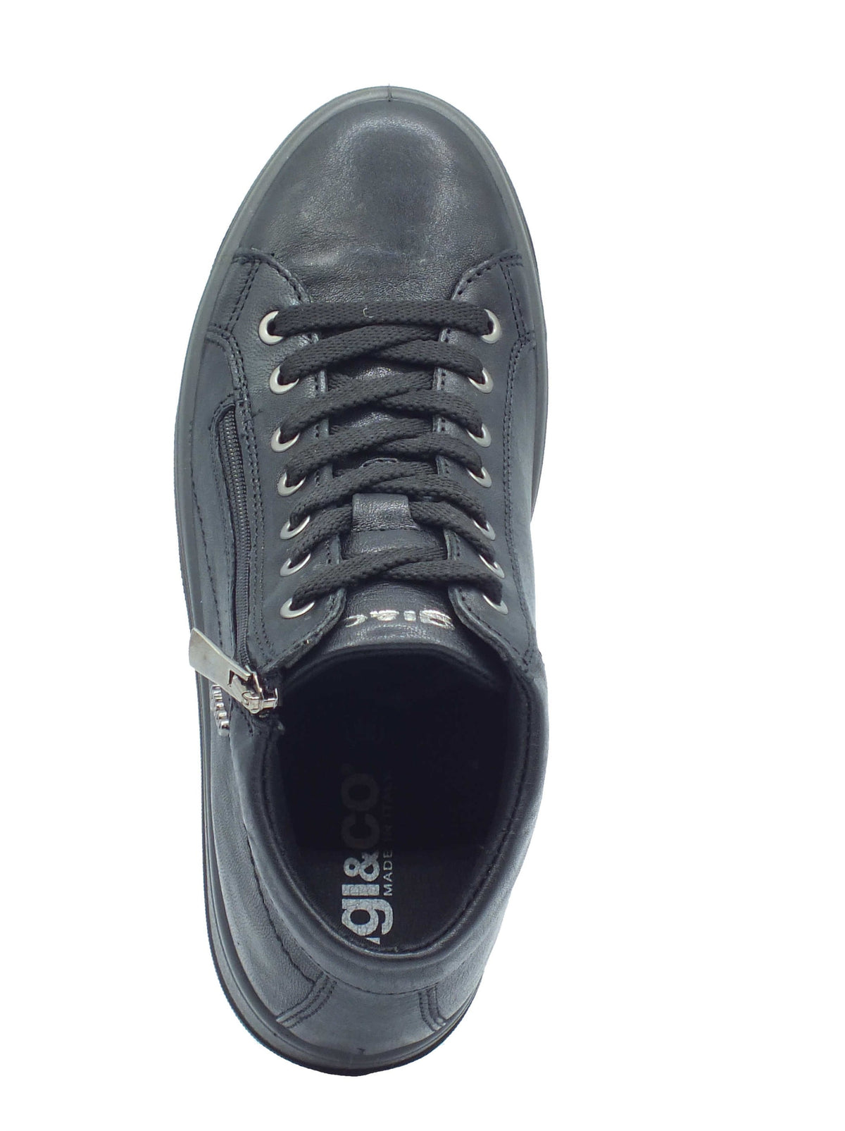 Igi&Co Igi&Co Sneakers Donna 2169700 Capra Met Nero pelle nero Nero