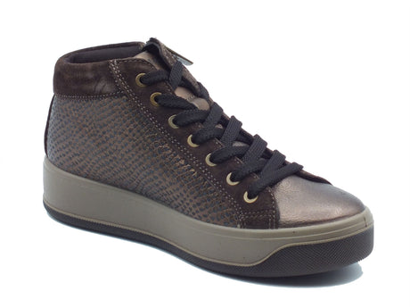 Igi&Co Igi&Co Sneakers Donna 2169755 Fio.Vip Bronzo pelle marrone Bronzo