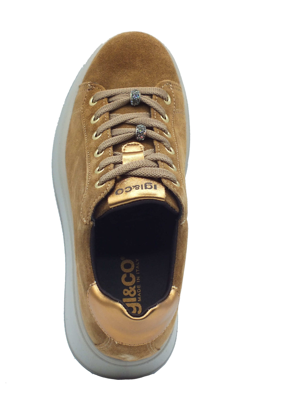 Igi&Co Igi&Co Sneakers Donna 2170544 Scam Super Cognac pelle marrone Cognac
