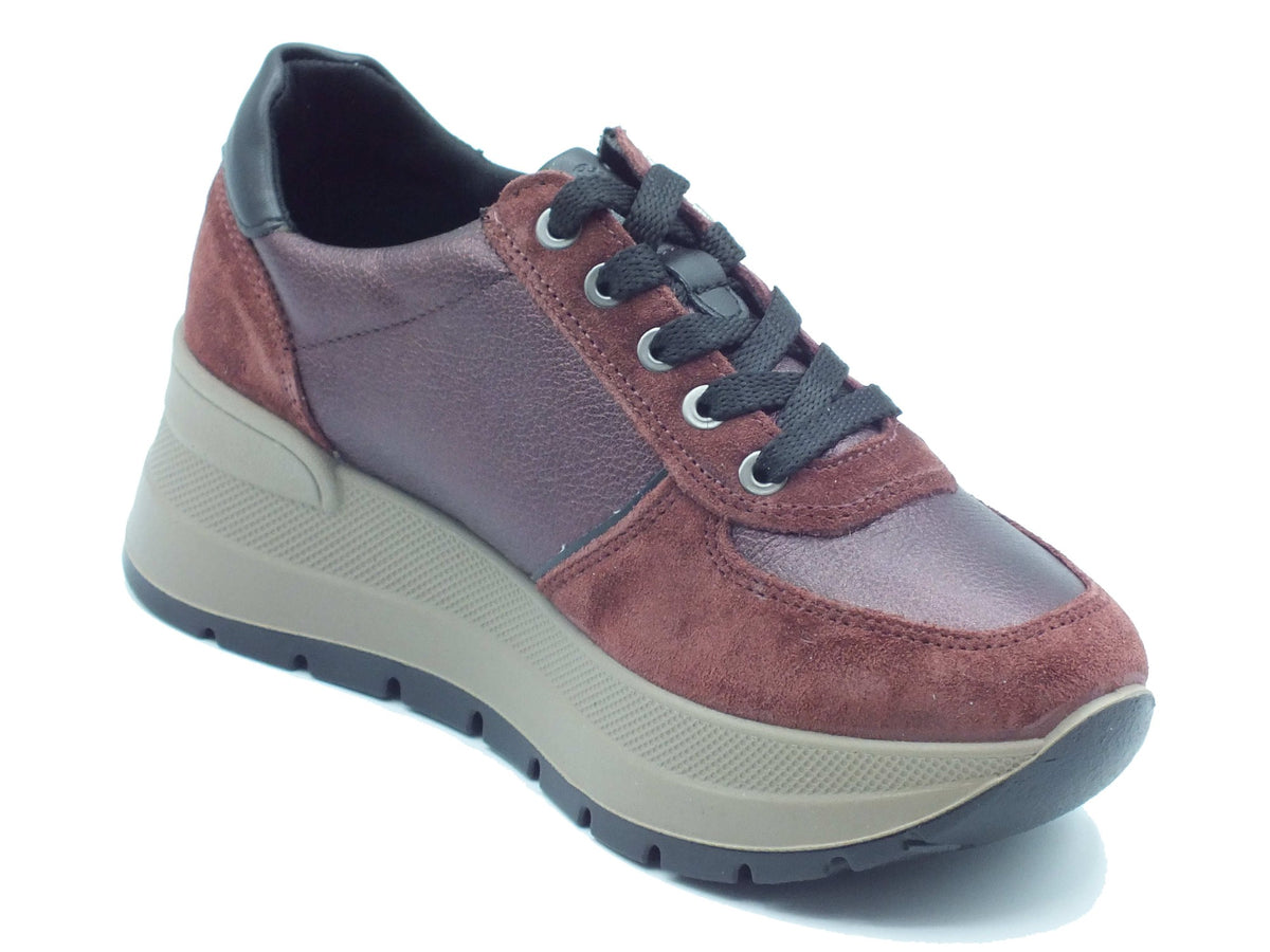 Igi&Co Igi&Co Sneakers Donna 2175311 Scam Bordò Scuro pelle rosso Bordò scuro