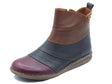 Jungla Jungla Tronchetti con zeppa Donna 8573 Alaska Bordò pelle multicolore Bordò