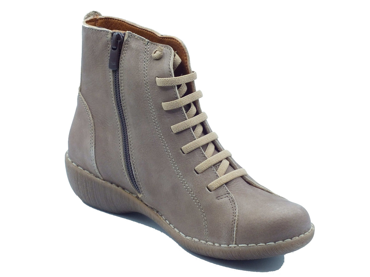 Jungla Jungla Tronchetti con tacco Donna 8622 JK New Horse pelle beige Horse