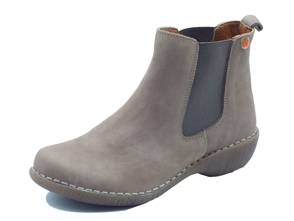 Jungla Jungla Tronchetti con tacco Donna 8623 JK New Horse pelle beige Horse